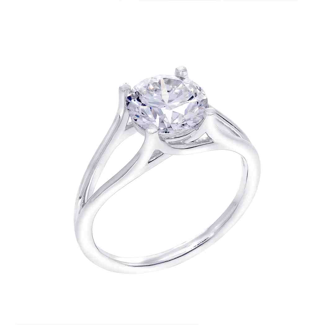  Round Brilliant Cut Lab Created Diamond Engagement Ring LR12994ARD2.00